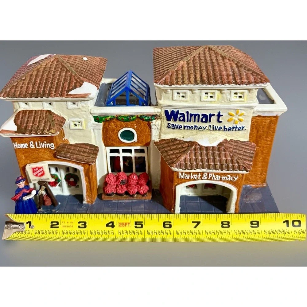 Holiday Time Walmart Supercenter / Salvation Army Light Up Building Tested Works
